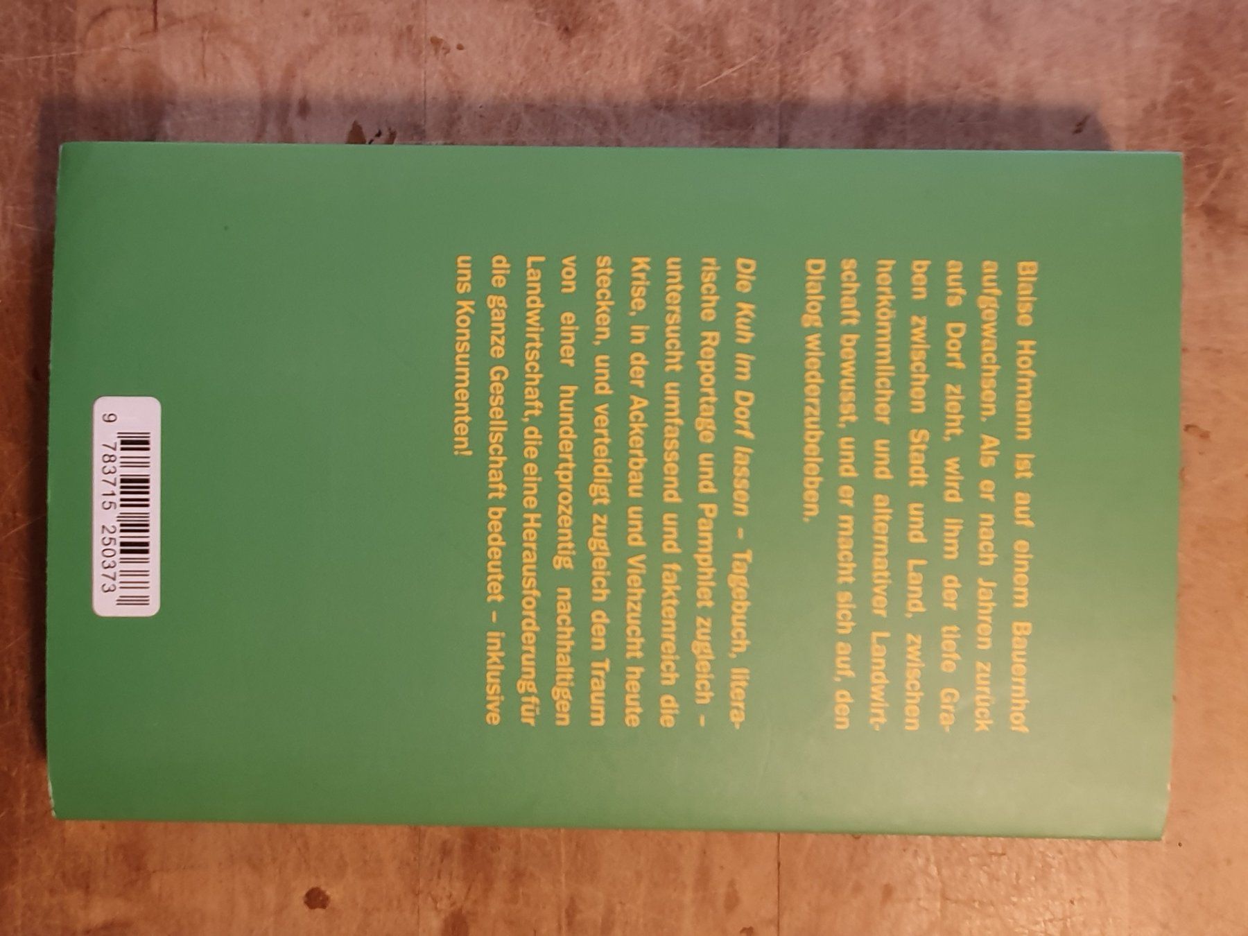 Libri: Die Kuh in Dorf lassen Blaise Hofmann Atlantis – Usato da Zürich venduto da loosebone 1