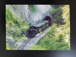 Ansichtskarte Zug HG 3/3 1067 Brünig Tunnel