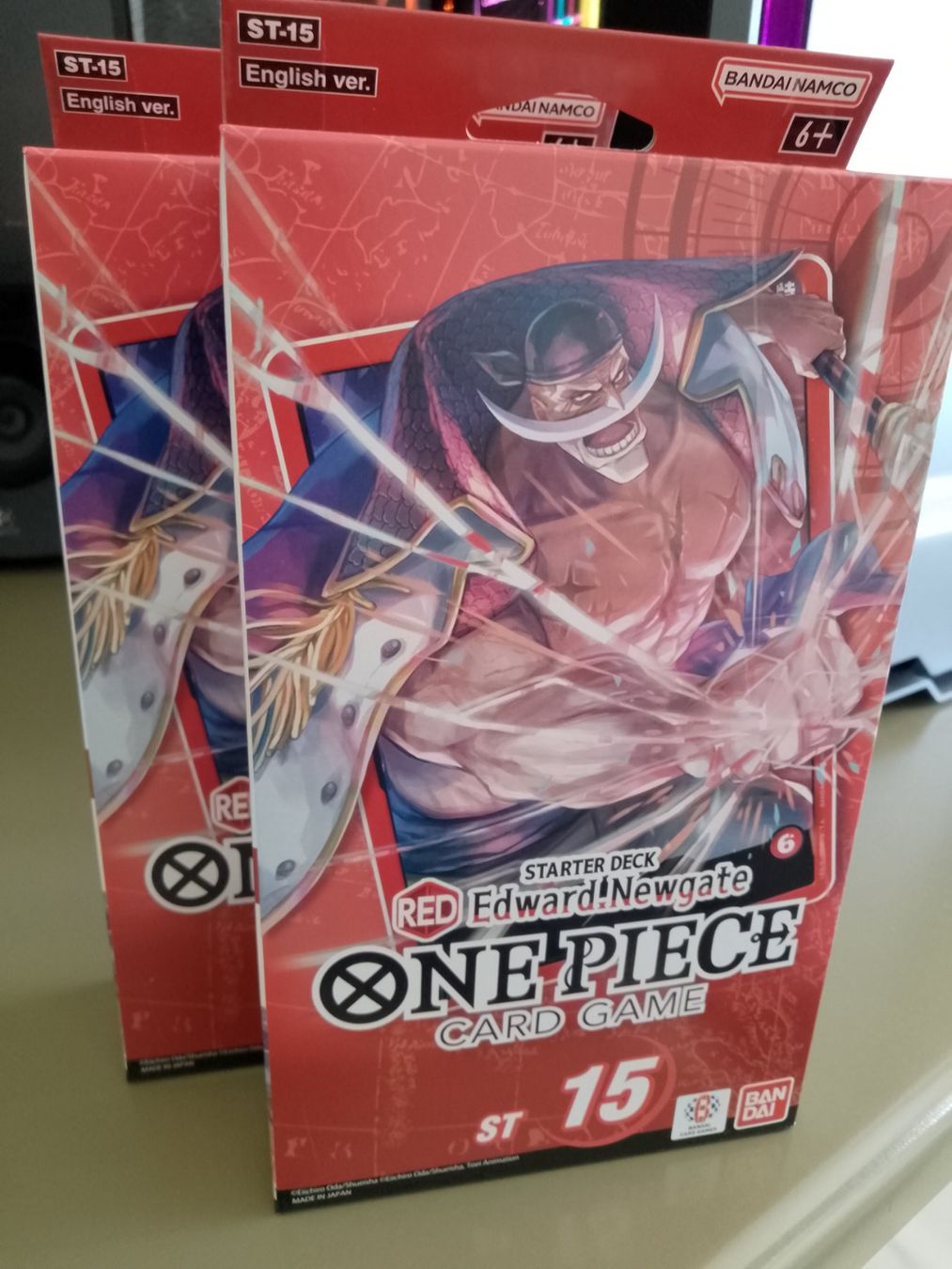 Bandai Carte collezionabili: One Piece 2x Starter Deck 15 Sealed Englisch – Nuovo e nell'imballaggio originale da Jona venduto da Stack