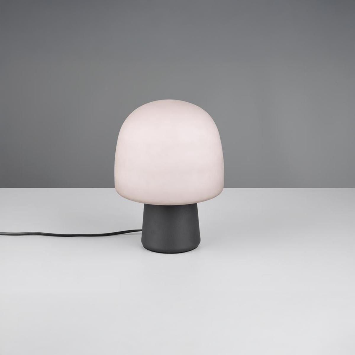 Lampen: Tischleuchte, Glas, Taupe, 27 cm Höhe – Neu (gemäss Beschreibung) aus Kreuzlingen von Smart-Light 5