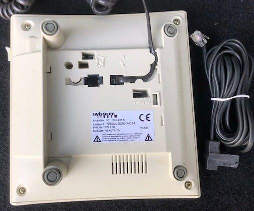 Swisscom Telefoni: SWISSCOM CLASSIC 20 TELEFON – Usato da Ascona venduto da he9fabus 7