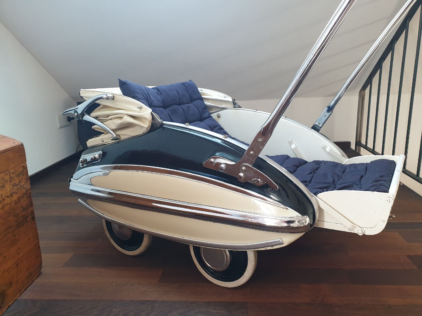 Carrozzine: Oldtimer Kinderwagen Royal Eka – Usato da Guschelmuth venduto da Yamms 1
