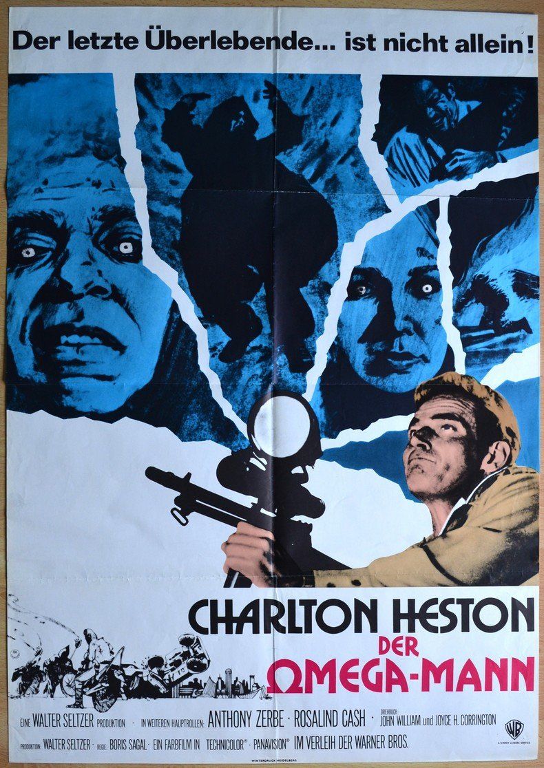 Foto & Immagini: Omega Mann - Charlton Heston – Usato da Schliern b. Köniz venduto da Creature1