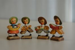 Musikanten, geschnitzt