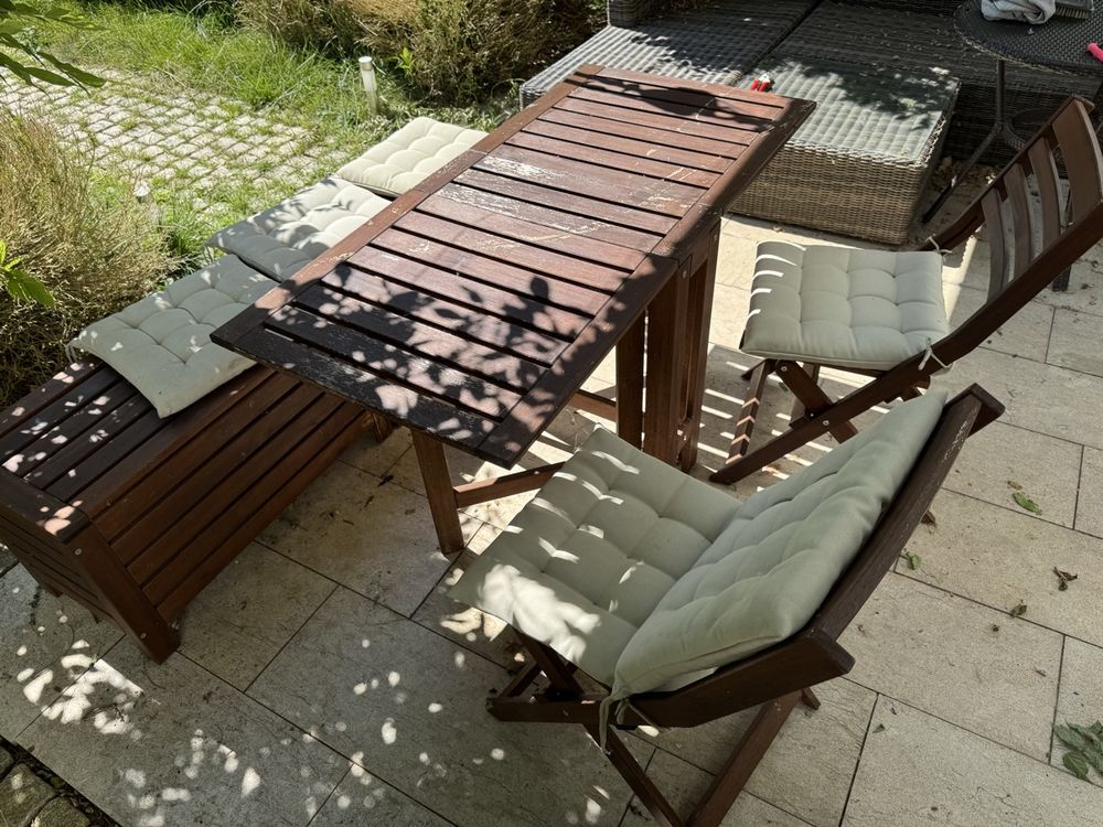 Ikea Gartenset / Gartentisch / Klappbar / Askholmen/ Nämmarö Kaufen