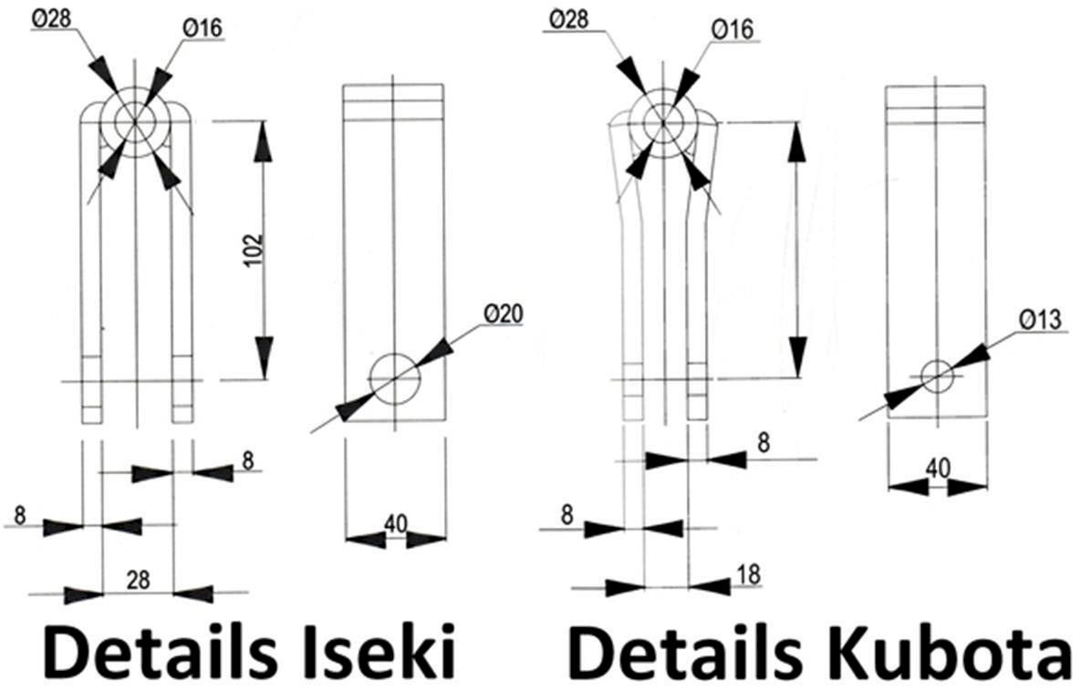 Toutes les machines: Dreipunktaufhängung 500mm Kat. 1 – Neuf avec emballage d'origine à Bottighofen par zaap 1