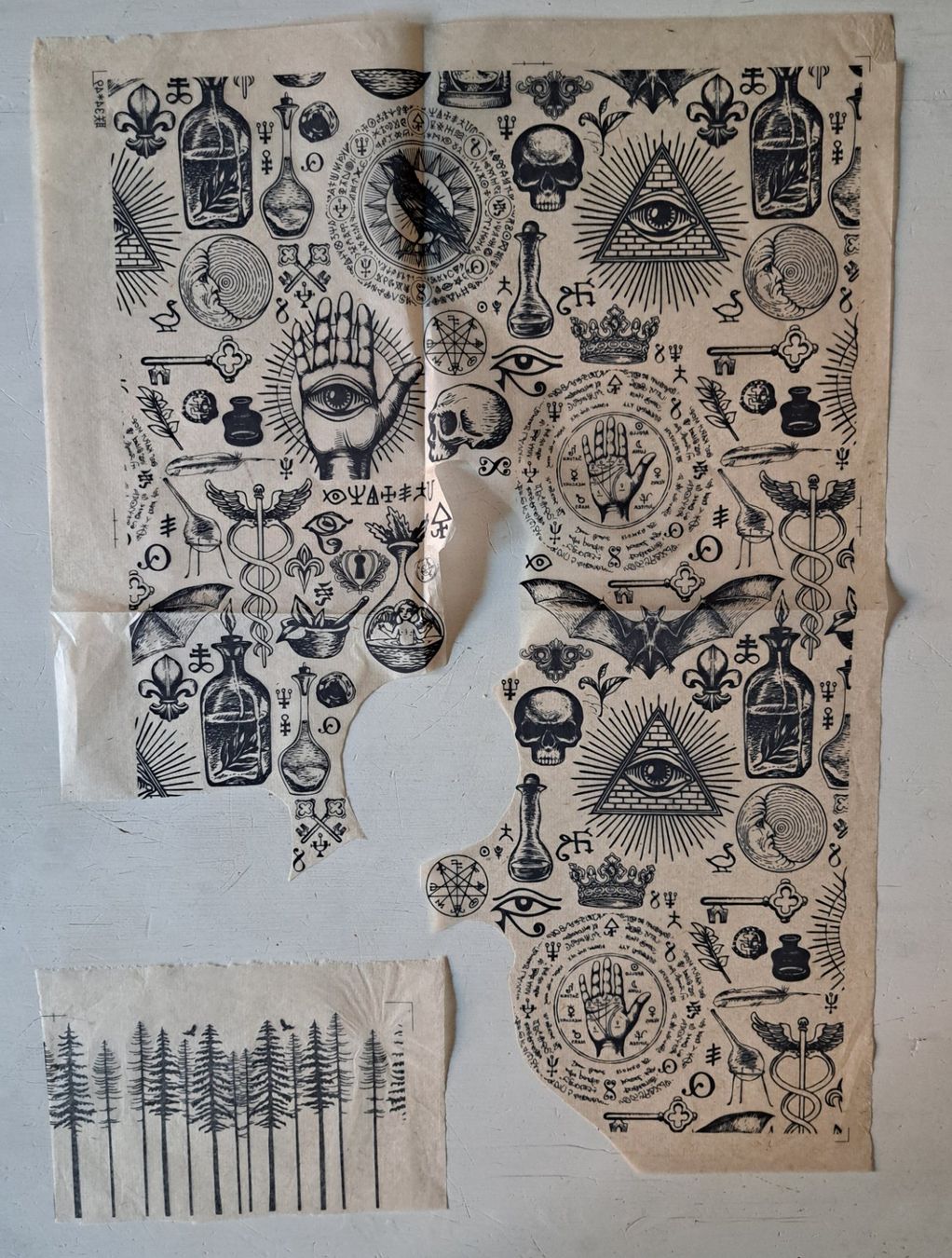 Schablonen: Décalcomanies pour céramique / underglaze – Gebraucht aus Lausanne von genybi 2