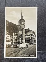 Altdorf Dorfplatz mit Tellendenkmal Ansichtskarte Edition Ph