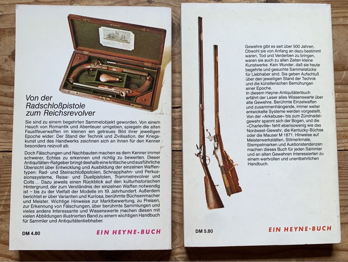 Bücher: 2 Büchlein Faustfeuerwaffen + Gewehre – Neu (gemäss Beschreibung) aus Goldingen von Bergler012 1