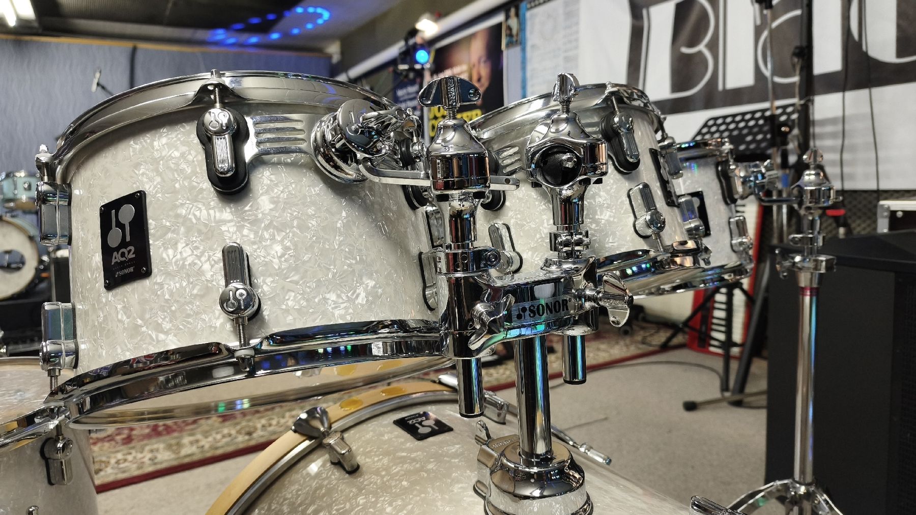 Sonor Strumenti musicali: Sonor AQ2 Kesselsatz – Usato da Walperswil venduto da sonor1718 1