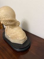 Antike Alabaster Büste, Dame, Skulptur, Deko, Top!