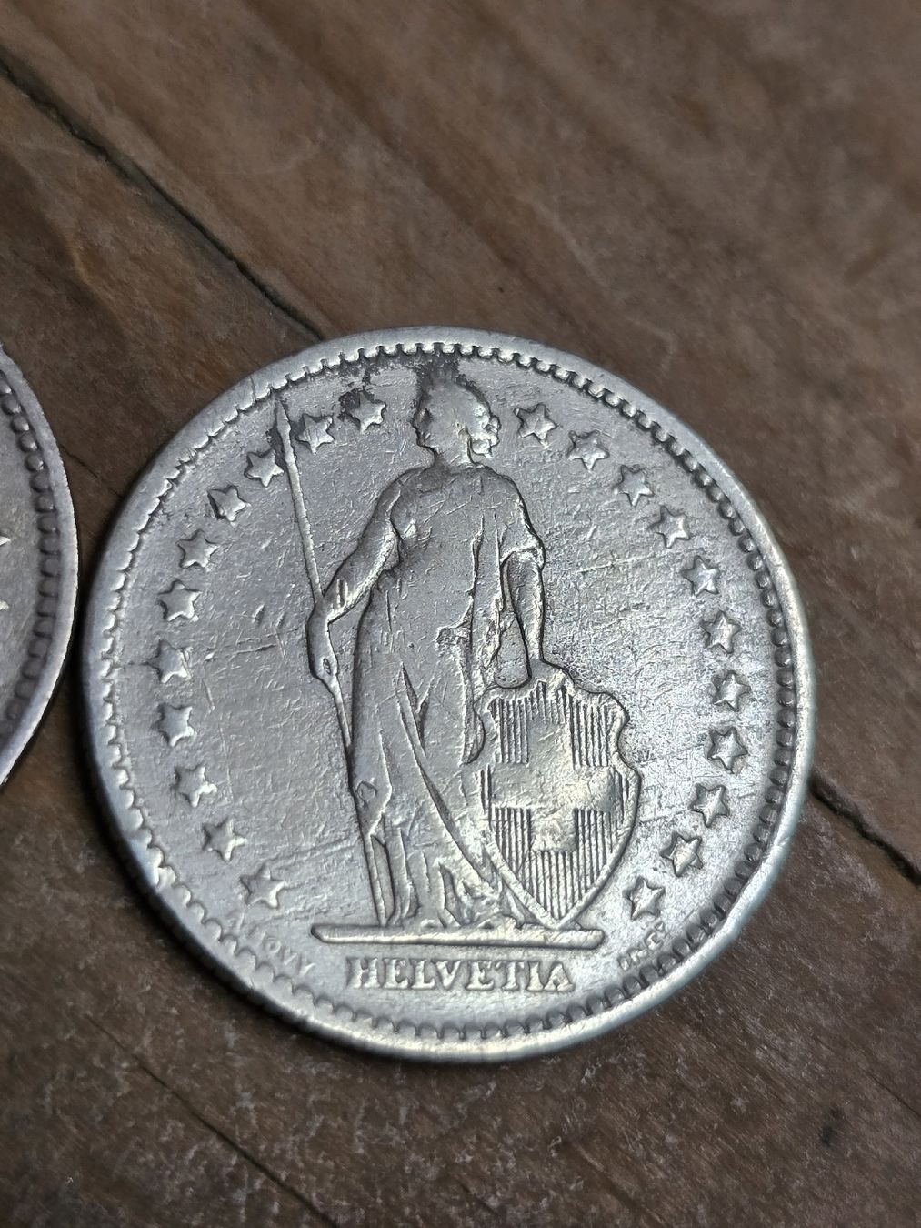 Toutes les monnaies: 3 Stk.Schweizer 2 FrankenSilbermünzen  1904  – D'occasion à Pfäffikon SZ par 26.4.14.17.25 7