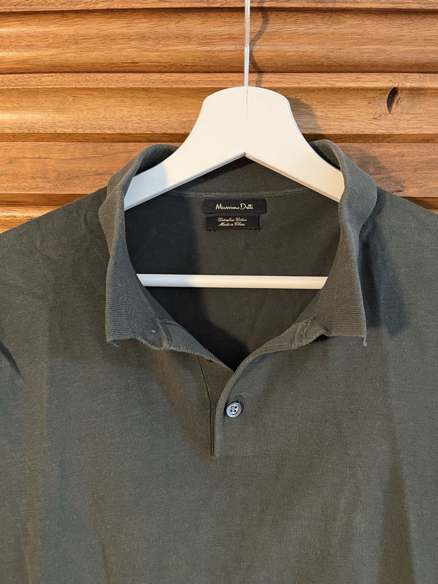 Massimo Dutti Magliette Polo: Poloshirt, dunkelgrün, Gr. M, Massimo Dutti – Usato da St. Gallen venduto da Gloom22