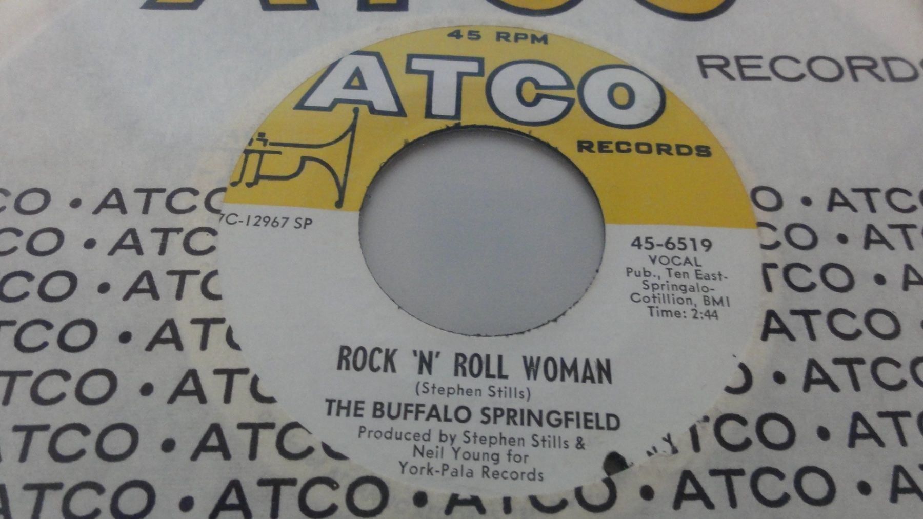 Dischi in vinile: Buffalo Springfield (Original US. Single) ATCO 45-6519 – Nuovo (secondo la descrizione) da ZUFIKON venduto da SULMI01