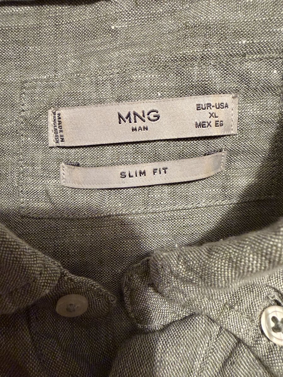 Mango Camicie: Mango Slim Fit Herrenhemd, Grösse XL. – Usato da Adliswil venduto da StephanieAnnina 4