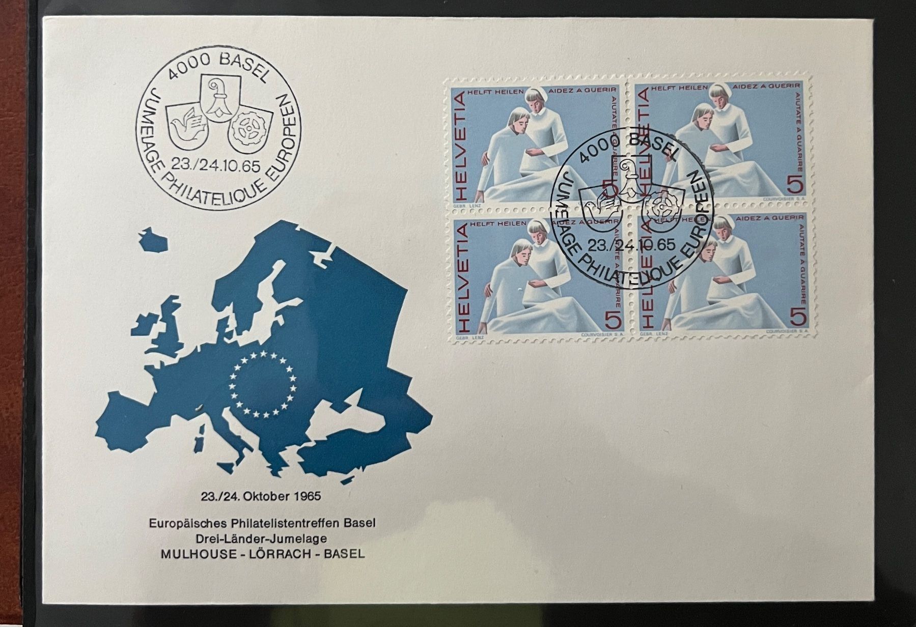 Alle Briefmarken: Erstagsbrief 1965 – Gebraucht aus Rotkreuz von Parcore