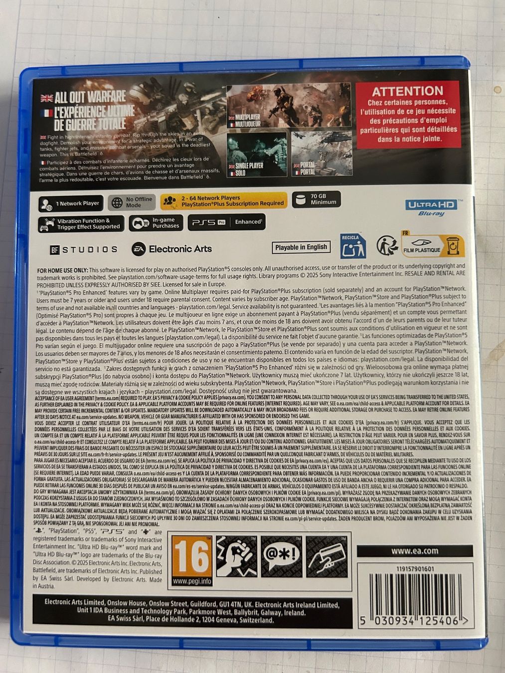 Sony Spiele: Battelfield 6 PS5 – Neu (gemäss Beschreibung) aus Biel/Bienne von Madtrix 1