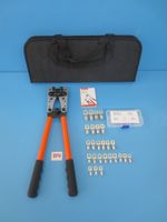 SET Crimpzange (Kabelschuh Presszange) Kabelschuhe Tasche