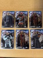 Lot 6 cartes Topps Star Wars Chrome état neuf