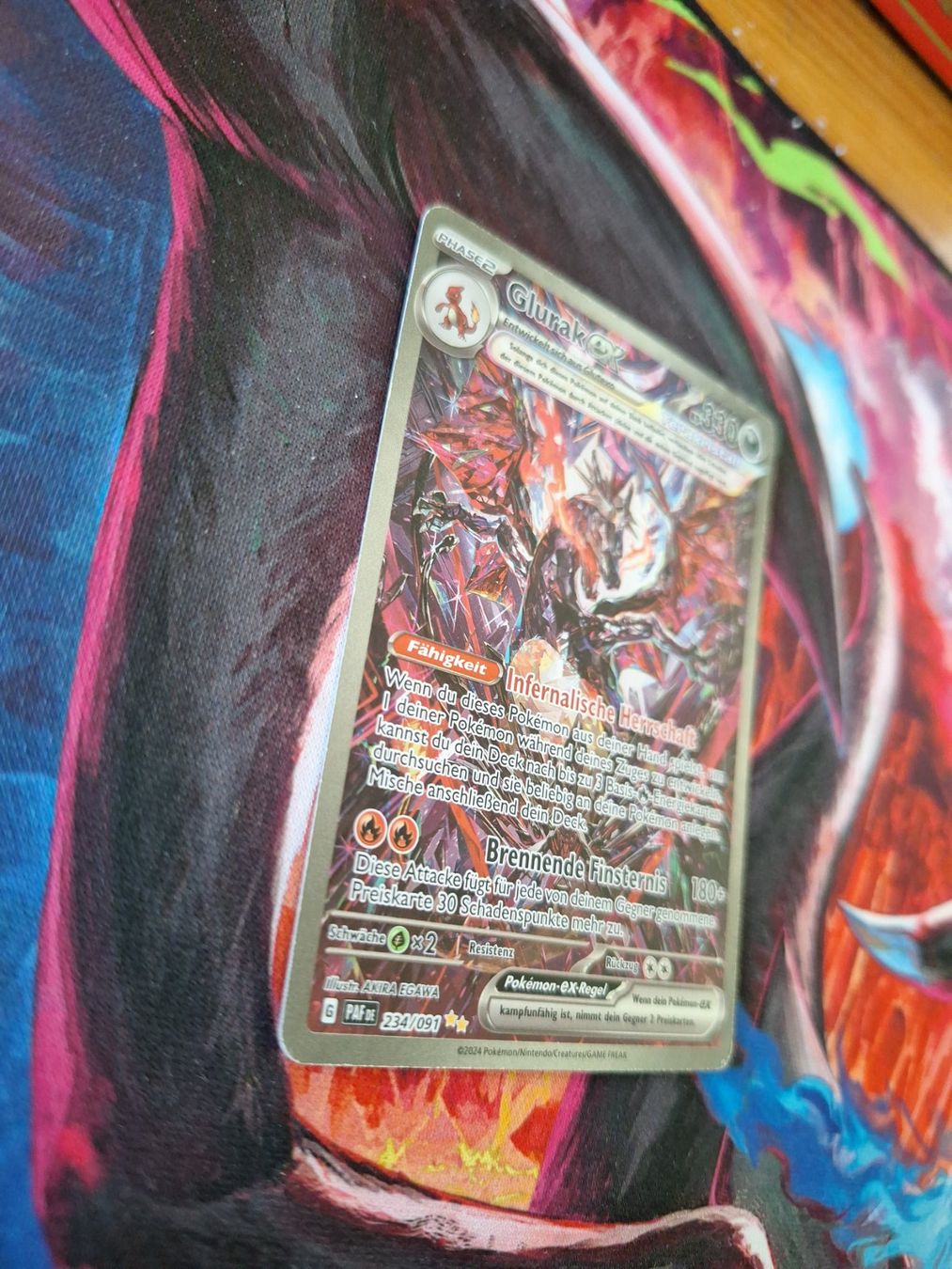 Pokémon Cartes à collectionner: Glurak ex - Paldes Schicksale - Deutsch - SIR – D'occasion à Altstätten SG par GGsGameshop 2
