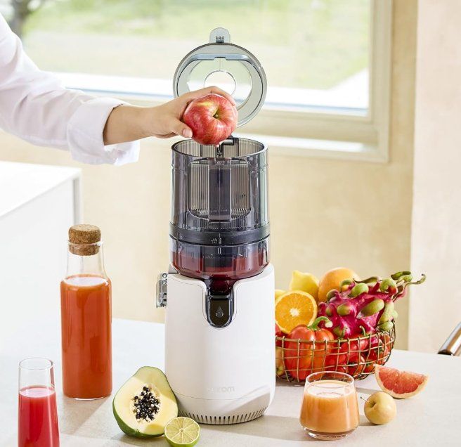 Elettrodomestici da cucina: Hurom Slow Juicer E50ST - Entsafter - Weiss – Nuovo (secondo la descrizione) da Neuhaus SG venduto da LENZ30