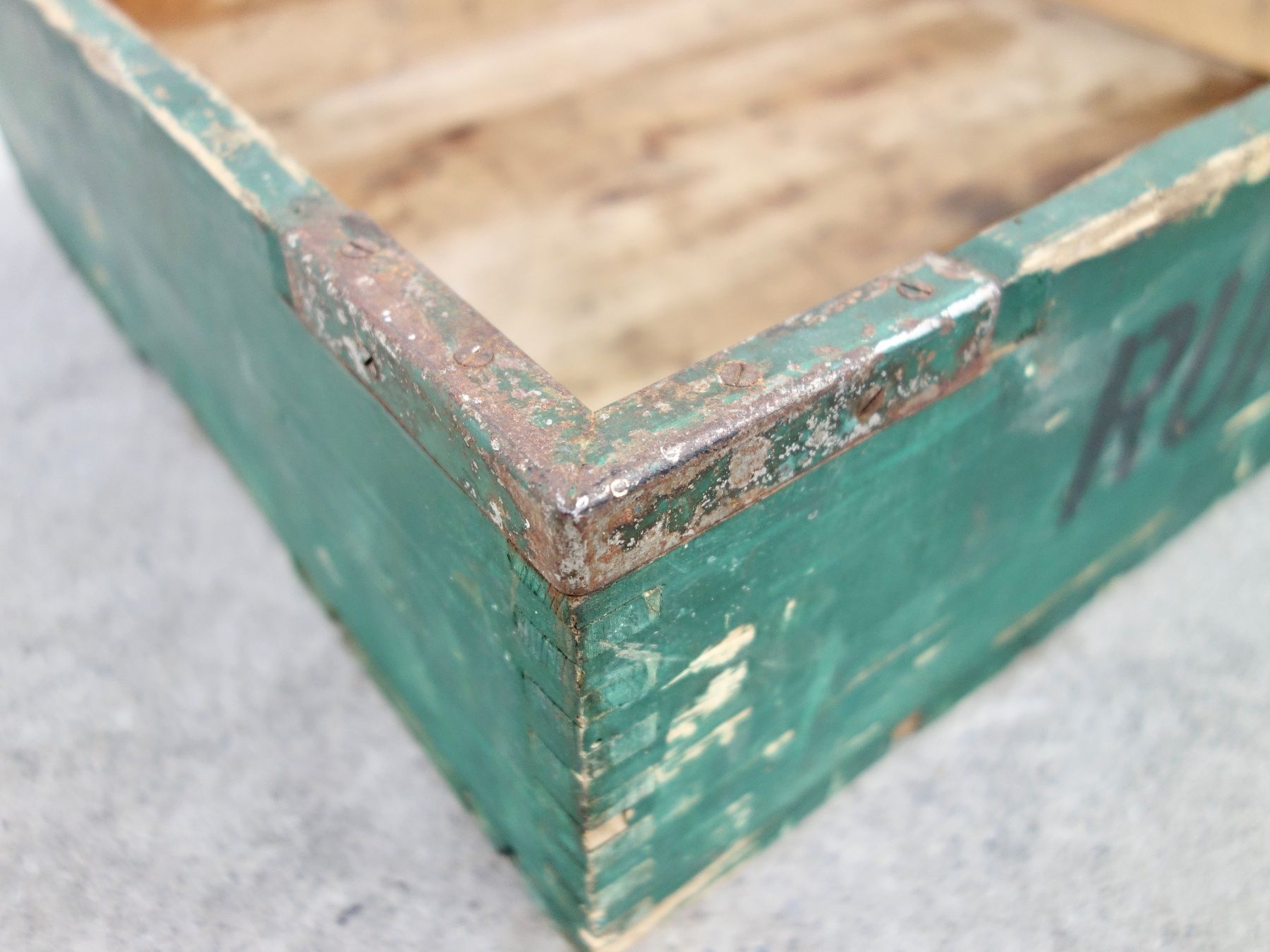 Transportkisten: alte Holzkiste RUMPF A.G. – Gebraucht aus Kerzers von bottlesandboxes 8