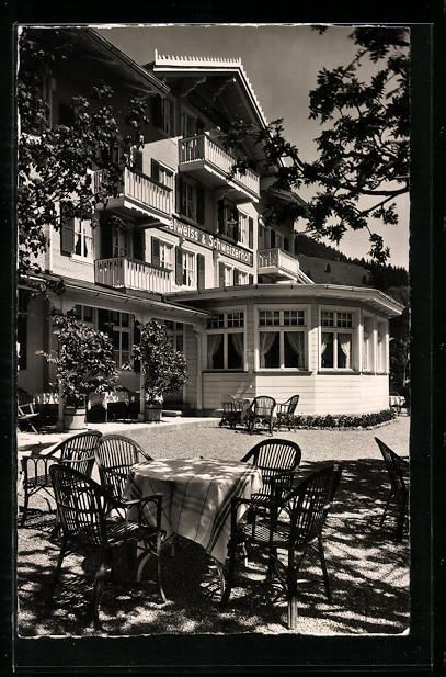 Cartoline postali: Adelboden, Hotel Edelweiss, Schweizerhof – Usato da Berlin venduto da bartko-reher
