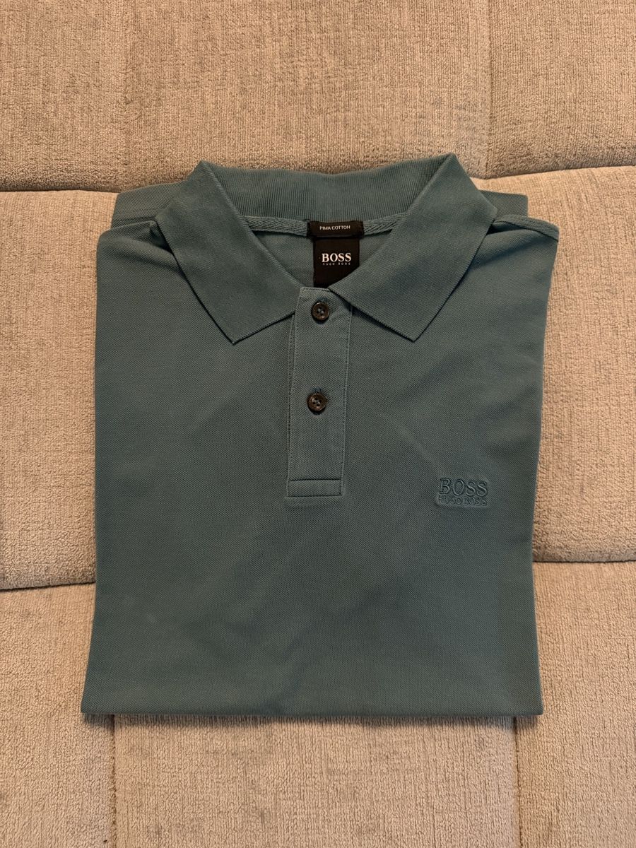Hugo Boss Magliette Polo: Polo Boss vert – Usato da Confignon venduto da lsb_cl8c
