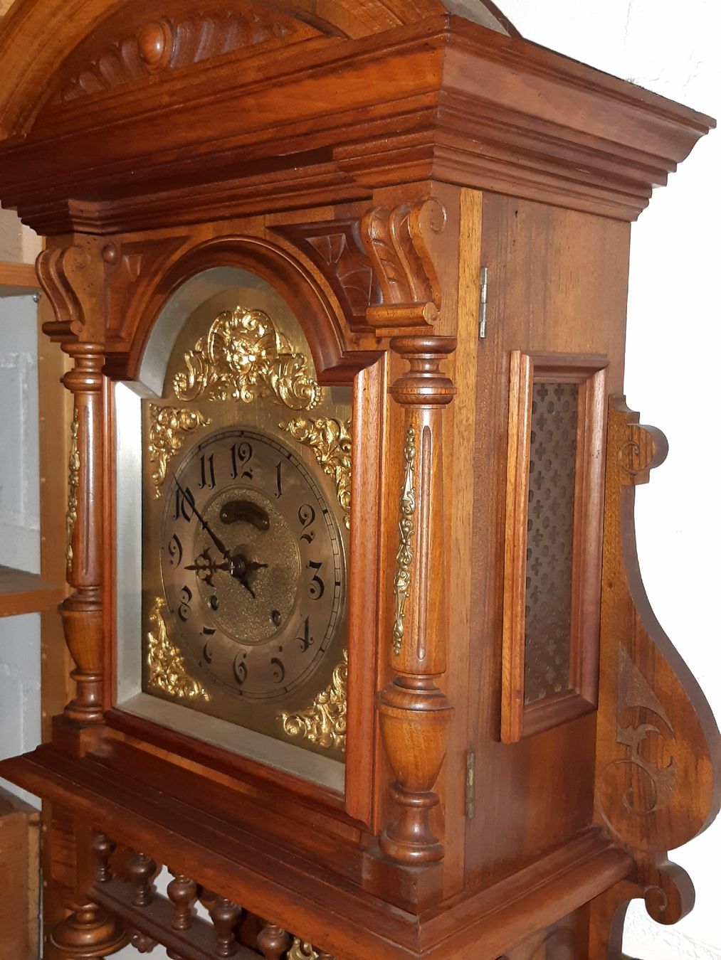 Orologi da terra & Orologi da parete: Wandregulator L.F.S Viertelstünder "Top" – Usato da Neuenkirch venduto da STMK21 1