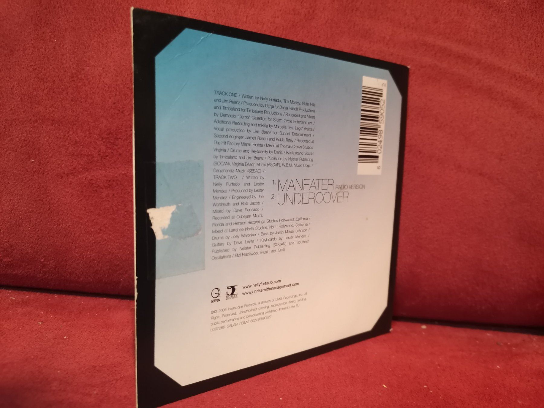 CDs: CD Single Nelly Furtado Maneater – Gebraucht aus Zofingen von noise123 1