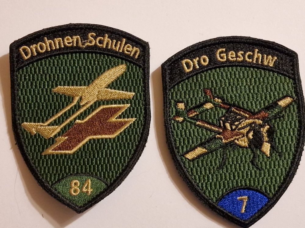 Klett Patches Militärisch - Stickerei Abzeichen Für Jacke & Rucksack