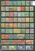 INDIEN grosse Sammlung 8 Seiten (AX230)