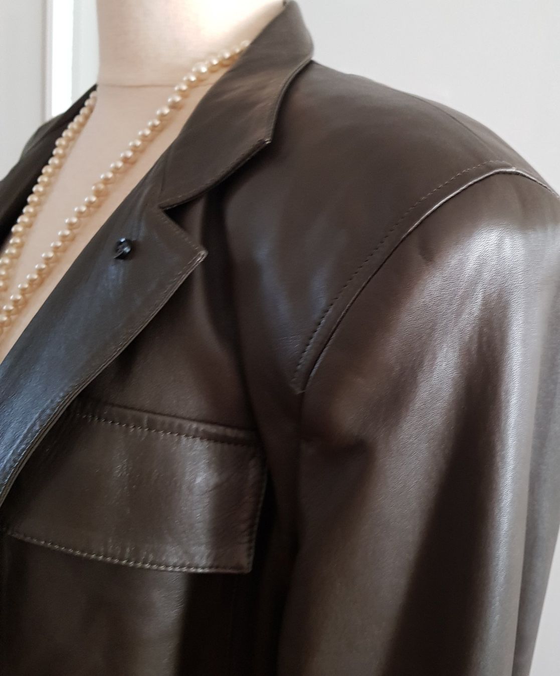 Gucci Giacche: WUNDERSCHÖNE GUCCI-VINTAGE Lederjacke – Nuovo (secondo la descrizione) da Olten venduto da Magnum2001 9
