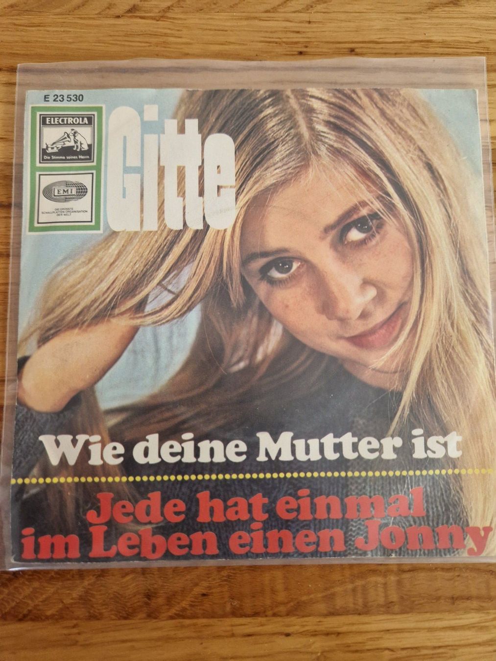 Dischi in vinile: Vinyl Single - Gitte - Wie deine Mutter – Usato da Sursee venduto da FKZ_13