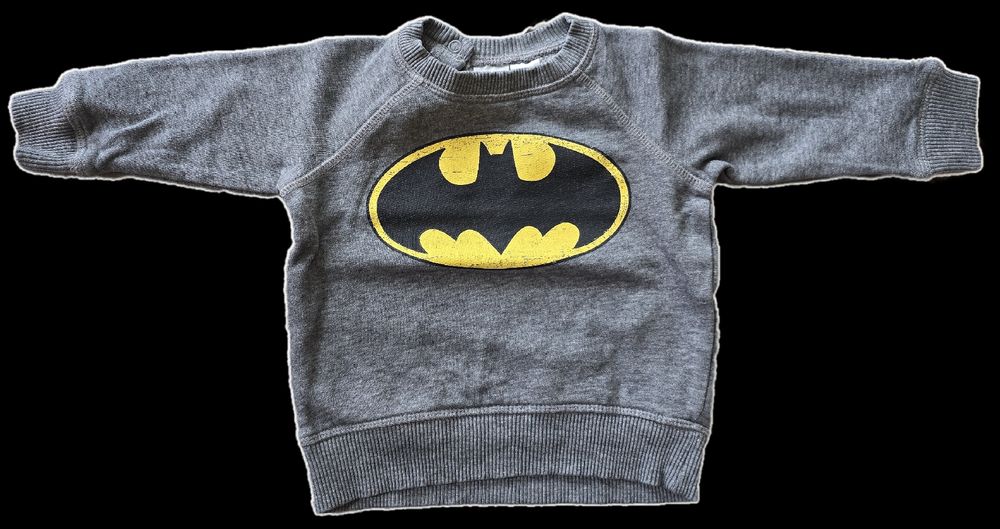 H&M Maglioni & Felpe: Coole H&M Batman Pullover, Gr. 74 – Usato da Teufenthal AG venduto da thuzsu