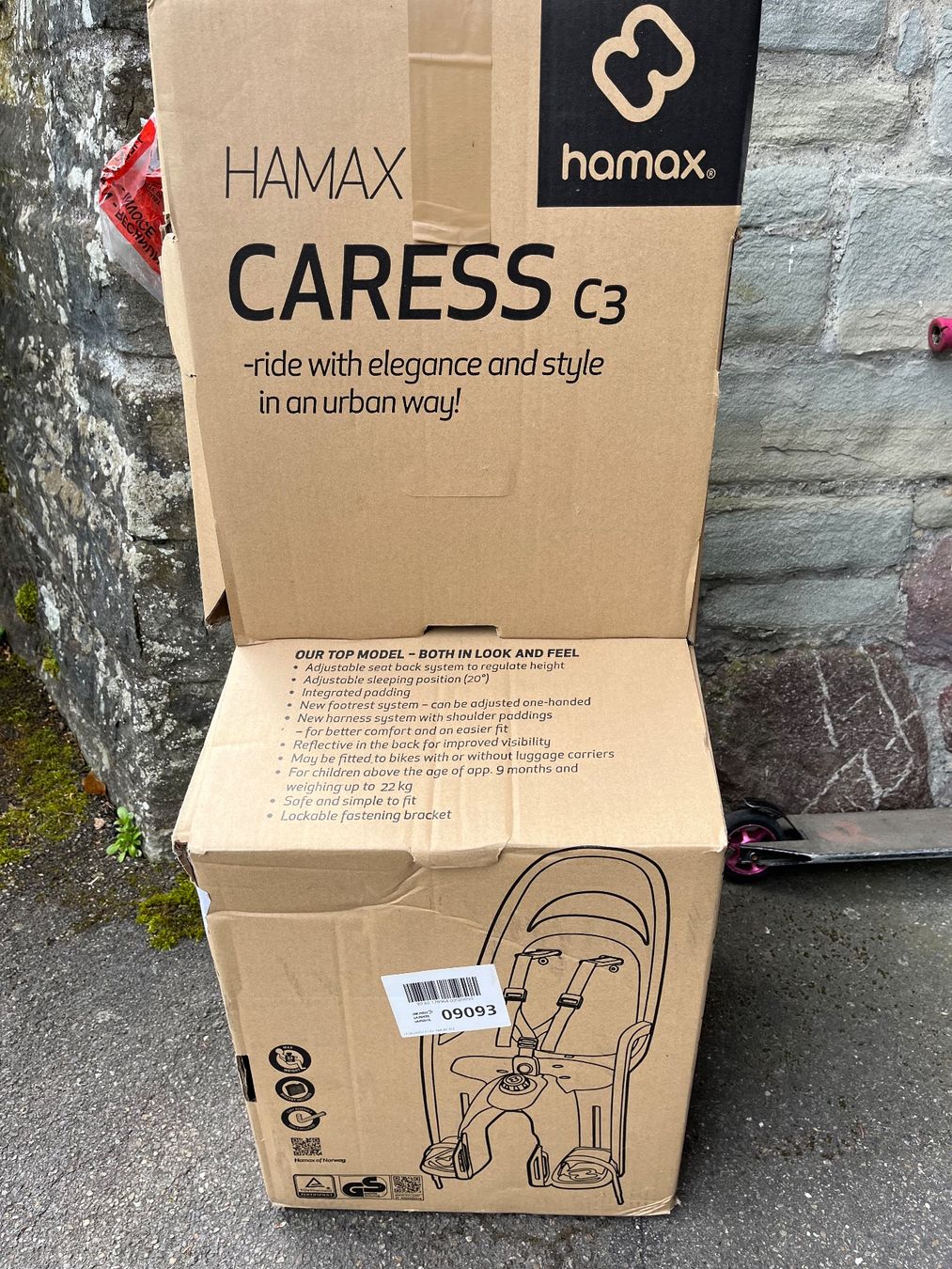Hamax Pezzi di ricambio: Hamax Caress C3 Fahrradsitz – Usato da Kilchberg ZH venduto da ka012