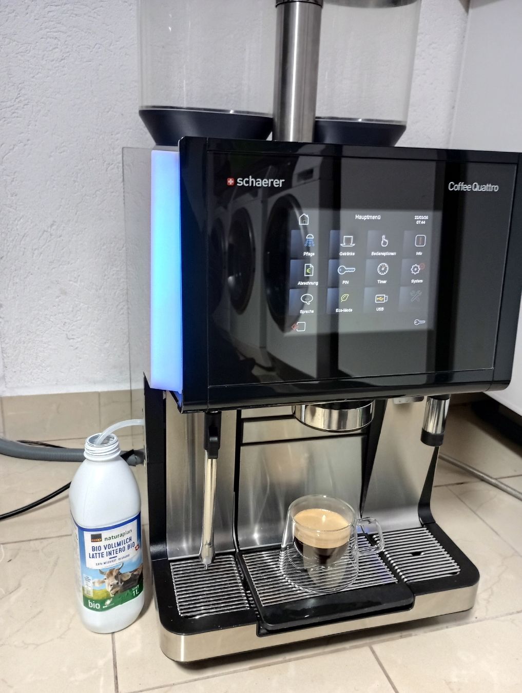 Schaerer Kaffeemaschinen & Espressomaschinen: Schaerer Coffee Quattro Gastro-ab Service-Zustand ⭐️9.5/10 – Gebraucht aus Oensingen von Sip77 7