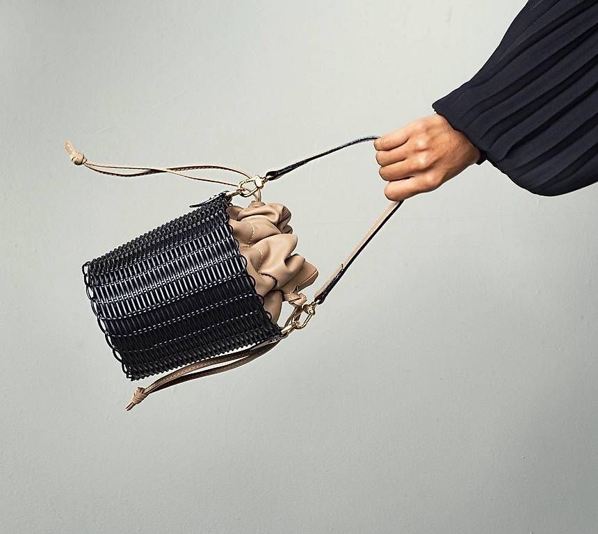 Borse da donna: Korbtasche mit Beutel - NEW – Nuovo e nell'imballaggio originale da Merlischachen venduto da GlamGarb 3