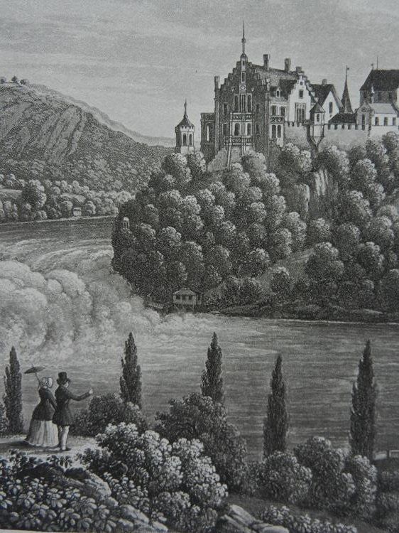 Gravures: Schloss Laufen Rheinfall – D'occasion à Risch par Rischli15 5