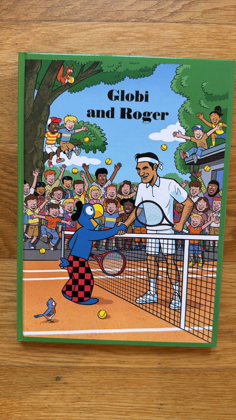 Bücher: Globi und Roger Federer Kinderbuch NEU – Neu und originalverpackt aus Dinhard von R.B.G23