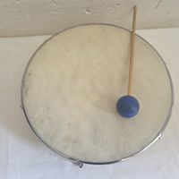Linko Tamburin mit Schlegel Holz gebraucht..