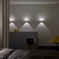 1x Occhio Puro E Verticale Aluminium matt Designer Leuchte
