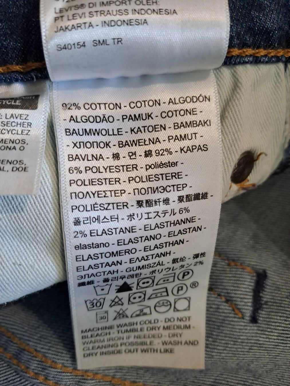 Levi's Jeans: Levis 511 W30 L32 – Usato da Meyrin venduto da dijin 9