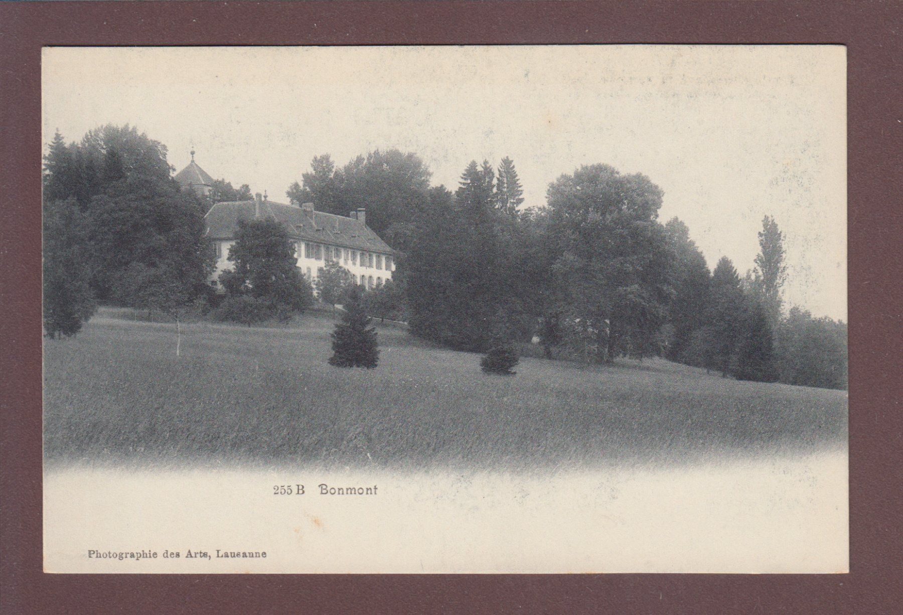 Cartoline postali: BONMONT - Partie – Usato da Pully venduto da nicecards
