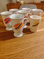Ovomaltine Tassen, 6 Stk, Ovo Becher, Vintage, Rarität