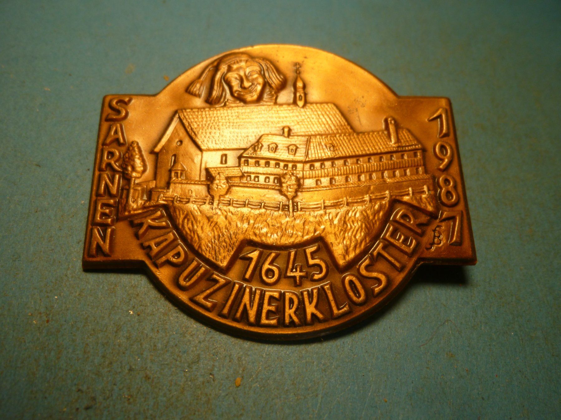 Placchette & Badge: SARNEN 1987 BRONZE – Usato da Ried (Muotathal) venduto da Mandarin02