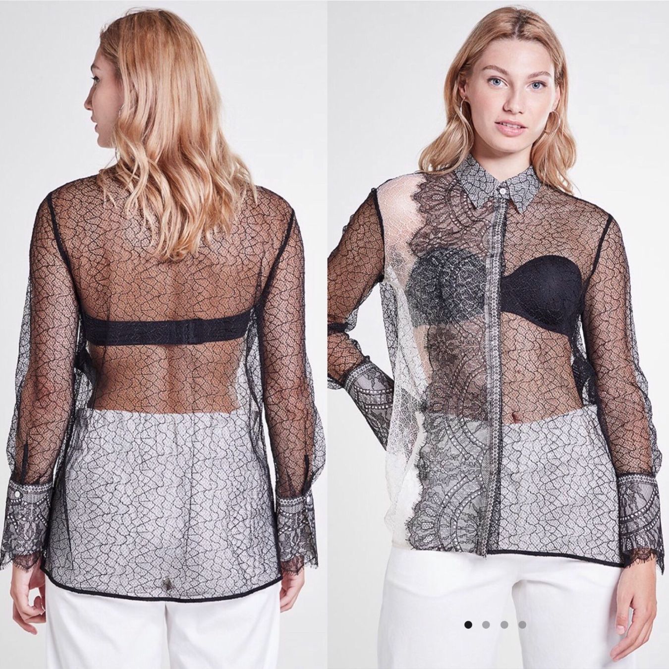 Luisa Cerano Camicette: Neu! Spitzenbluse Luisa Cerano, 410 chf – Nuovo e nell'imballaggio originale da Zürich venduto da ZuriShrek 6