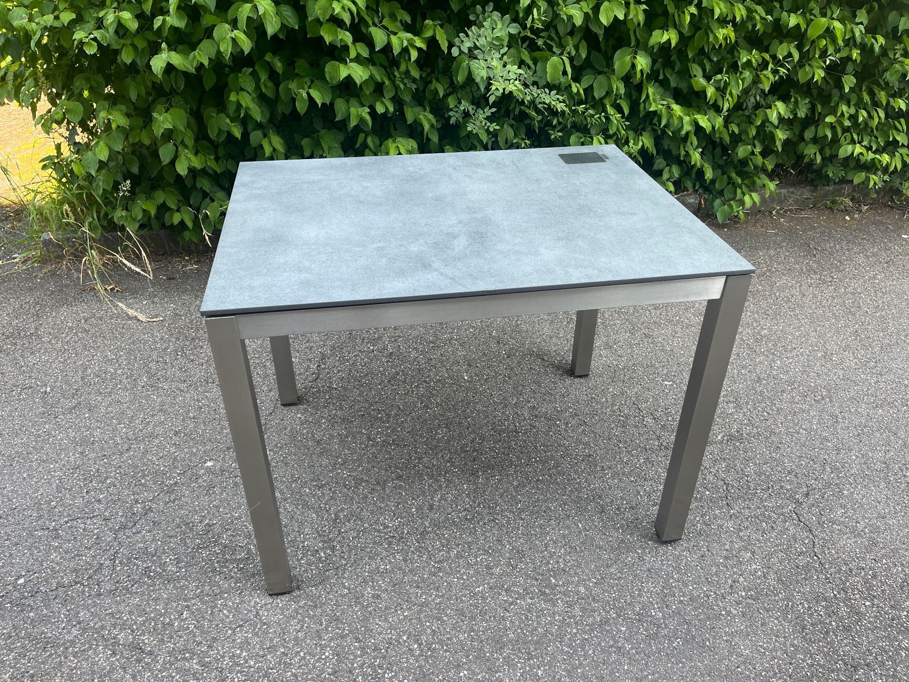 Tavoli: Gartentisch "classic" 100x75cm Inox mit HPL Platte – Usato da Volketswil venduto da Mazuvo8604
