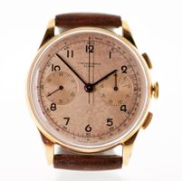 Chronograph Suisse 18K Or Rose Jumbo