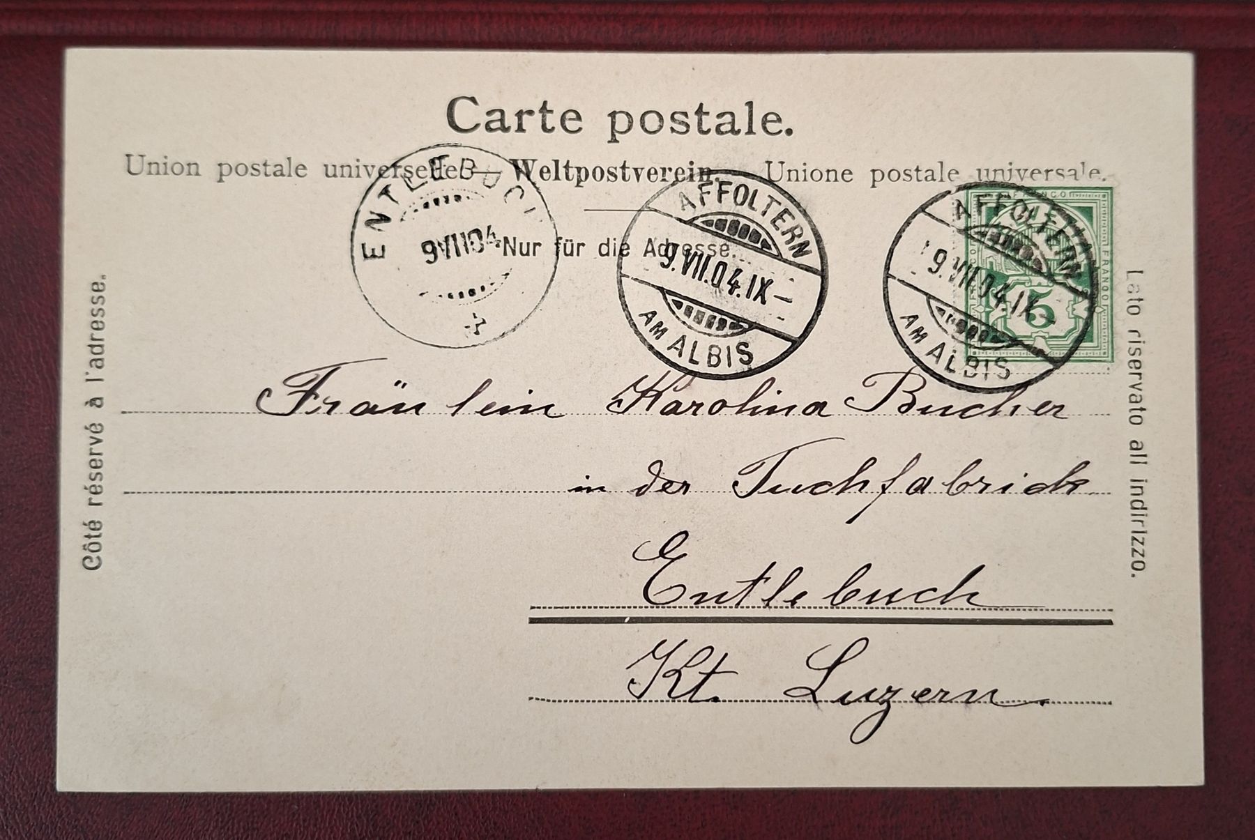 Cartes postales: Gruss aus Affoltern am Albis – D'occasion à Affoltern am Albis par Broki-Albis 1
